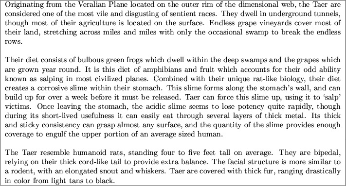 \begin{figure}\begin{tabular}{\vert p{6in}\vert} \hline %%\rule{0pt}{1.05em}
Ori...
...stically in color from light tans to black. \\
\hline
\end{tabular}\end{figure}